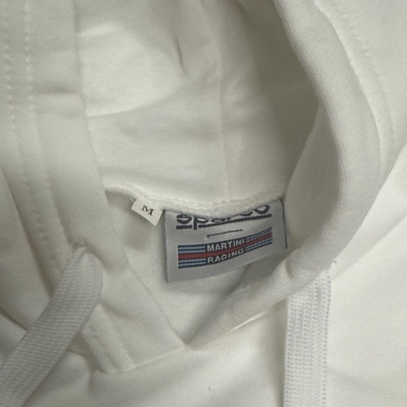 White Racing Hoodie - Picture 3 of 7